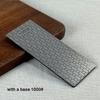 Diamond Sharpening Stone Knife sharpener 151*63mm Ultra-thin Honeycomb Surface Knife Whetstone Kitchen Grinding Tool