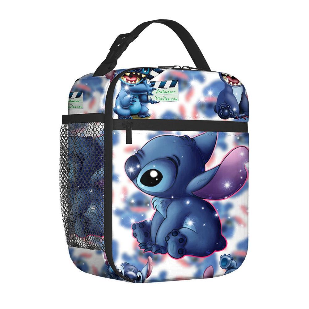 Qi Portable Lunch Bag Primary And Secondary School Students Full Printed Meal Bag Ice Bag Picnic Ice Bag