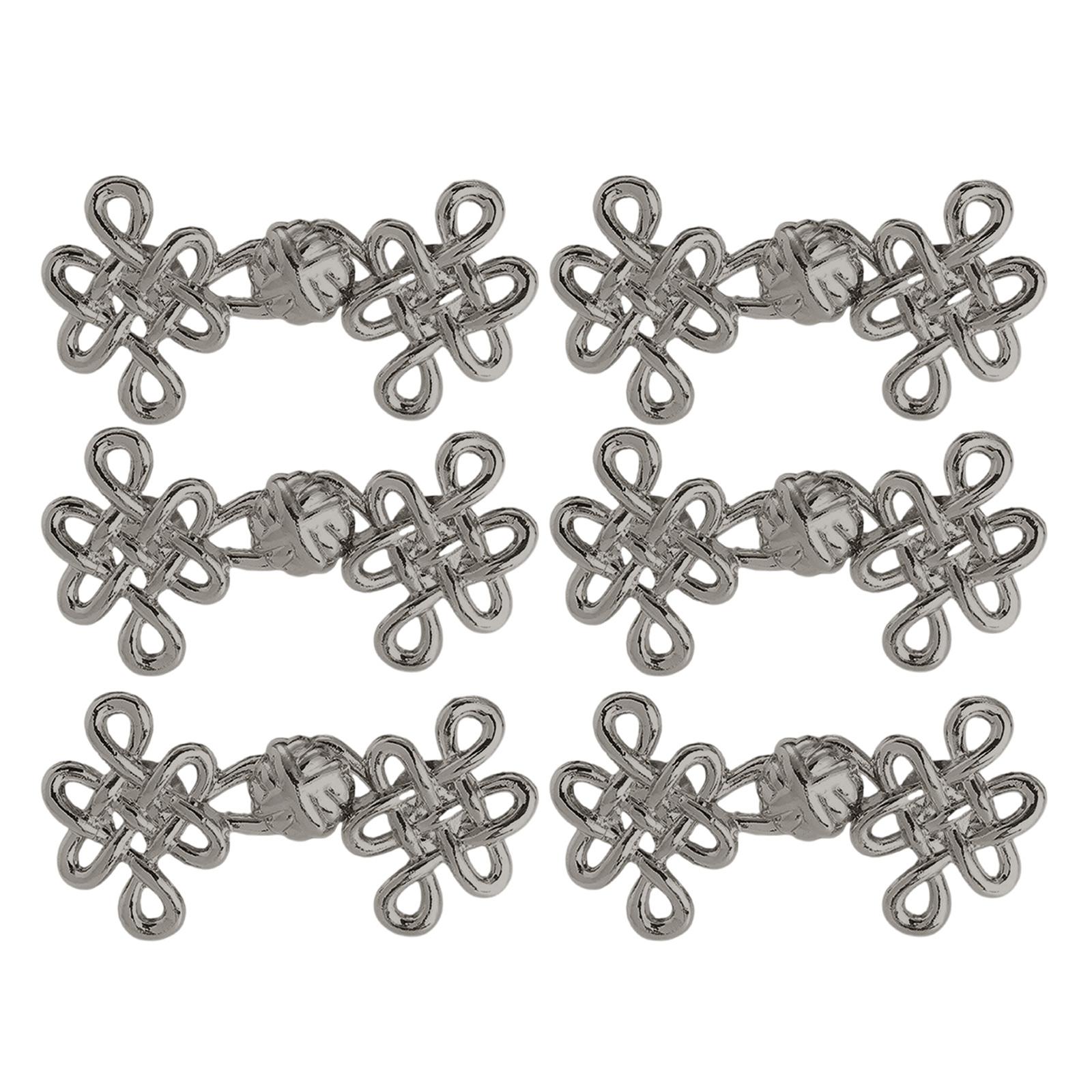 

Китайский узел зажим для талии металлический 3/6 комплект регулируемый штифт для свободных брюк и джинсов фитнес-удлинители талии 6 чёрный