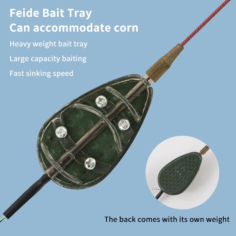 20~100G Inline Method Feeder Or Mould For Carp Fishing Tackle Tool Method Feeder Fishing Tackle Tool Method Feeder Fishing Parts