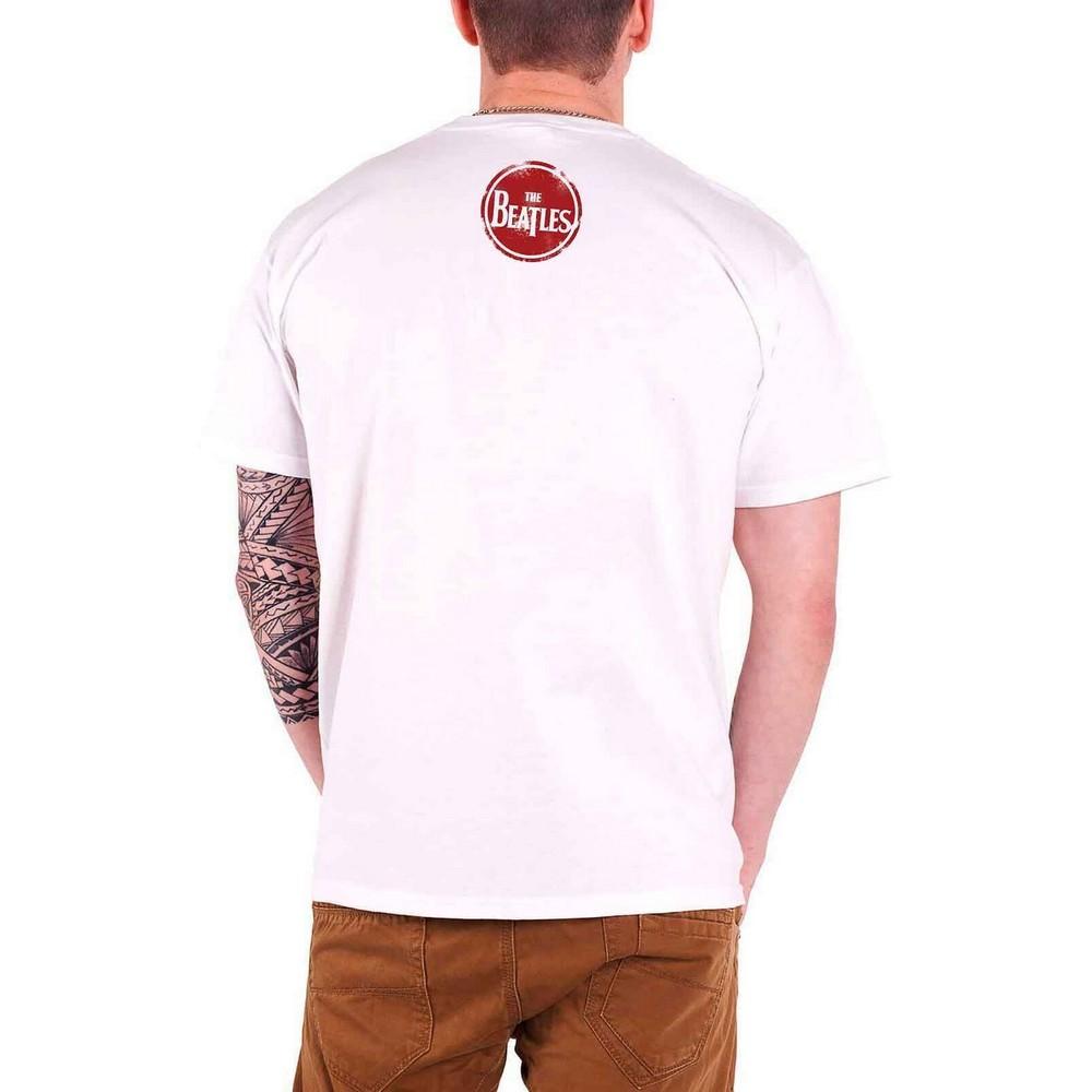 The Beatles Unisex Adult I Love The Beatles Back Print T-Shirt