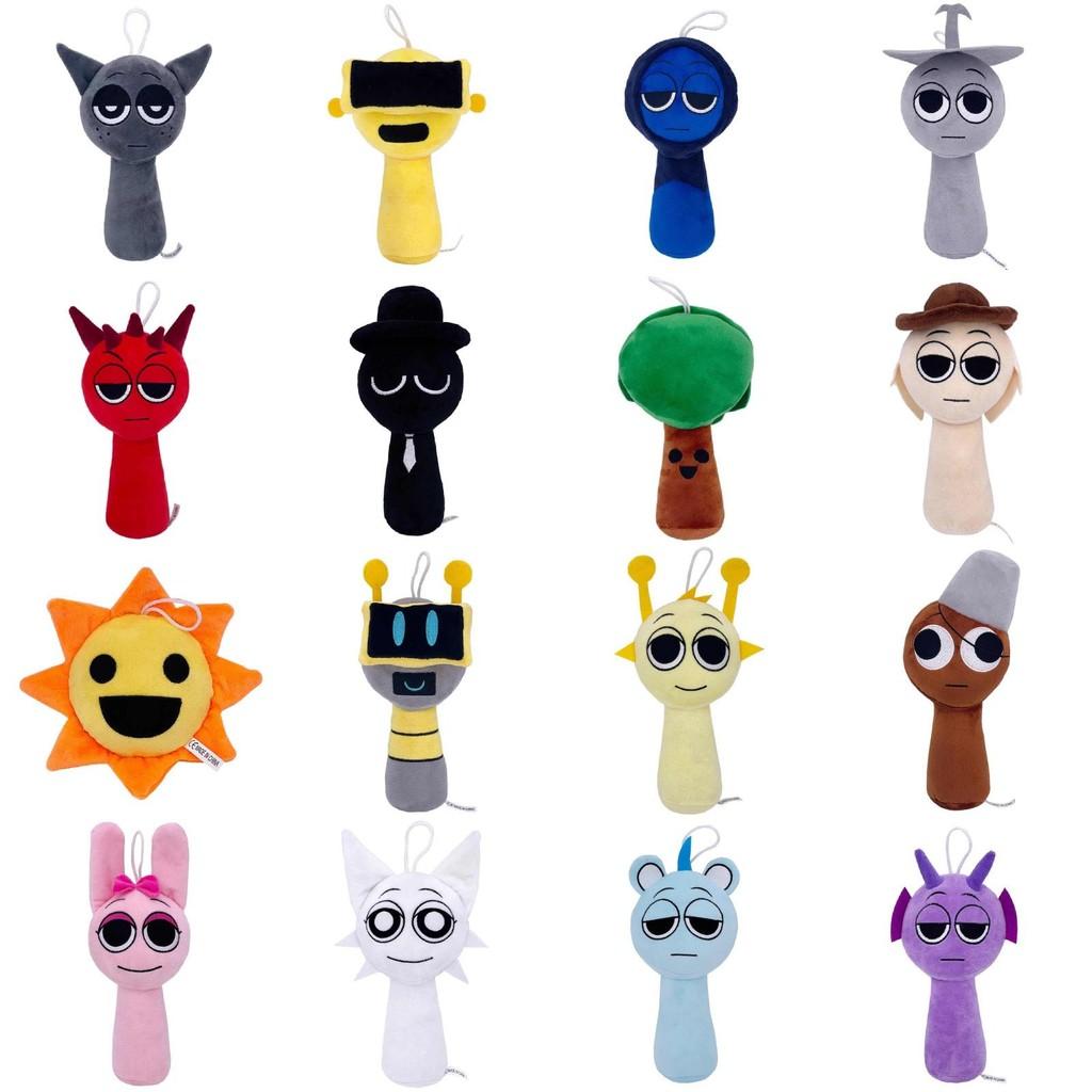 Incredibox Plush Sprunki Toy Cartoon Stuffed Doll Game Peripherals Decoration