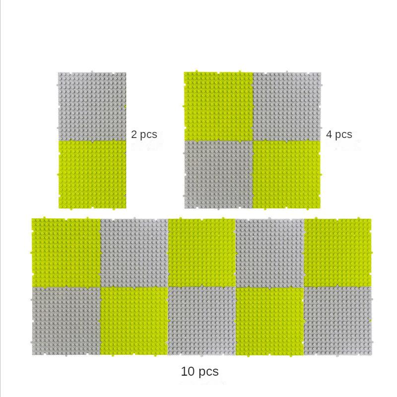 4pcs 16x16Dots Unlimit Splicing Constructing Block Base Plate DIY Classcial Bricks Baseplates Assembled Construction Entertaining Playthings