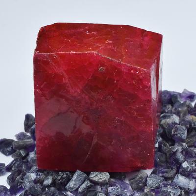 Natural Huge Size 786 Carat Red Ruby Uncut Rough CERTIFIED Loose Gemstone