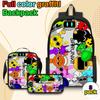 Rhythmus Box Rucksack Grundschultasche Leichte Lastenreduzierung Kinderrucksack Umhängetasche