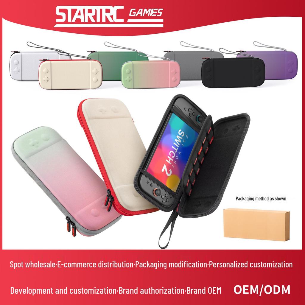 In-Stock Nintendo Switch 2 Nylon Handbag: Protective Storage for Game Cards