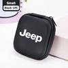 For Jeep Car Styling Digital Charger Headphone Storage Bag USB Data Cable Organizer Pouch Cherokee Wrangler JK Gladiator Compass AKQ1