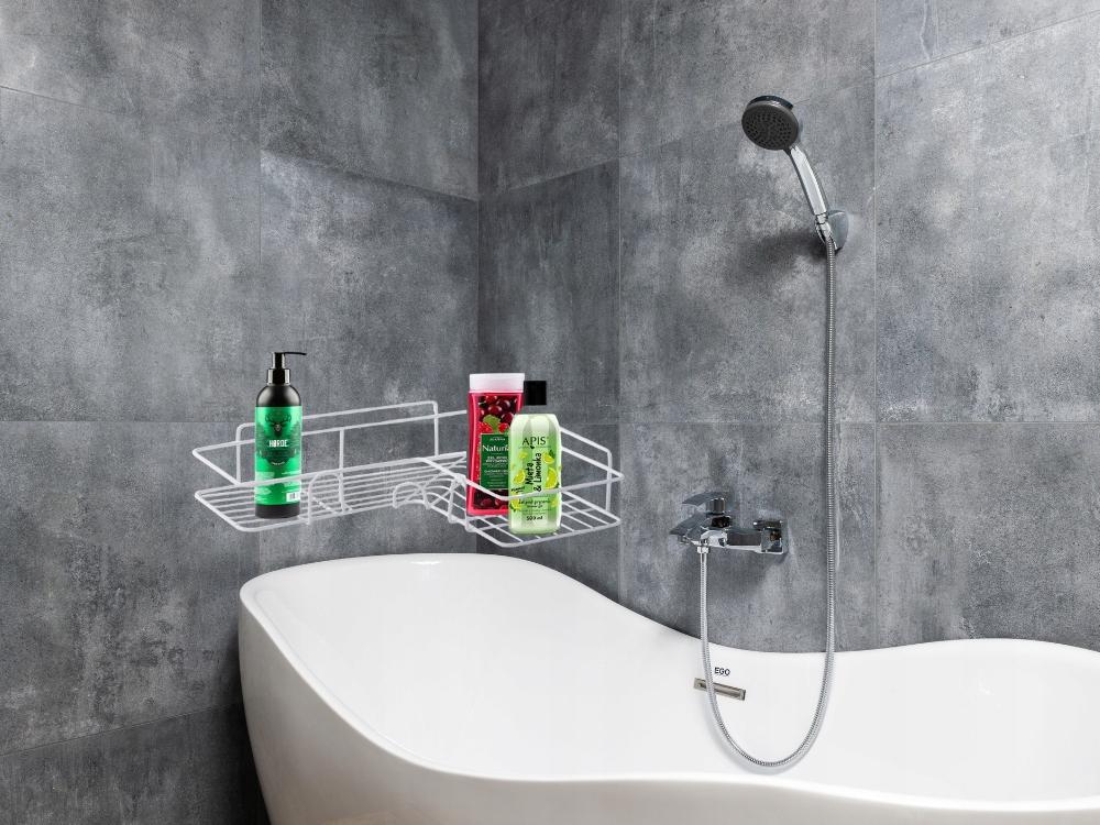 Corner Bathroom Shelf Cy-0111 White (40) Gab_A
