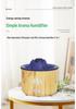 Flame Design Essential Oil Diffuser: Silent Air Freshener, Mood Lamp, and Desktop Humidifier for Home Bedroom