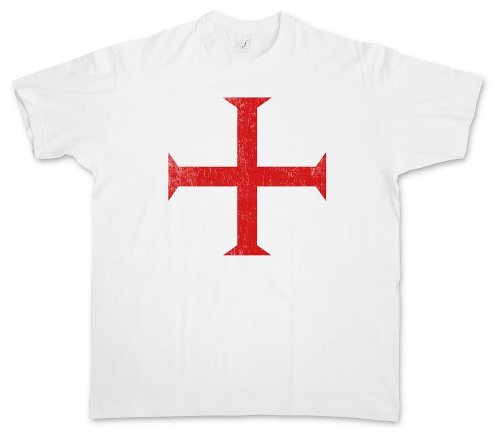 

ФУТБОЛКА TEMPLAR CROSS II Templi Ordo Красные Рыцари Рыцарь L