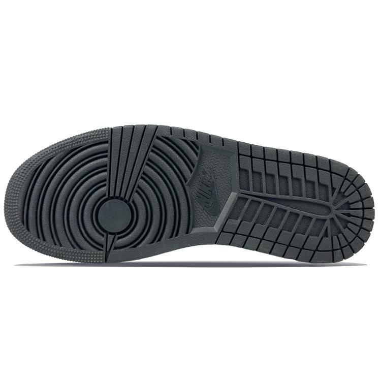 Jordan Air Jordan 1 Mid Top Vintage Basketballschuhe Herren Schwarz Weiß FB9911-001(Team40-)