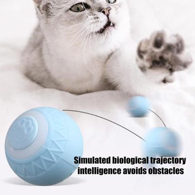 Cat Interactive Ball Electric Automatic Rolling Ball Smart Toys for Cats Smart Cat Toy Rotating Ball Cat Game Accessories