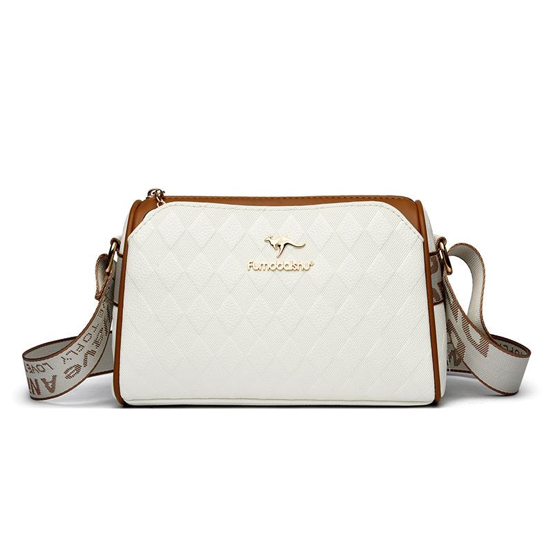 

Bag women s new trendy high-end fashion shoulder bag messenger bag three-layer large-capacity pillow bag