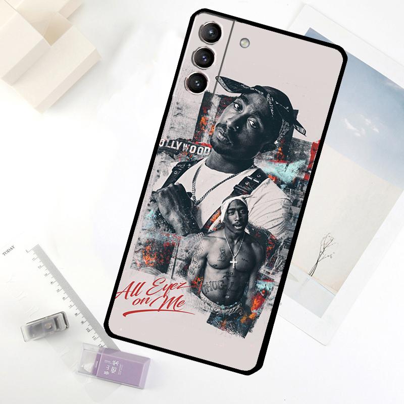 Tupac 2Pac Amaru Shakur Phone Case For Samsung Galaxy S25 S26 Ultra S20 S21 S22 S23 S24 Ultra S10 Plus S25 FE Cover