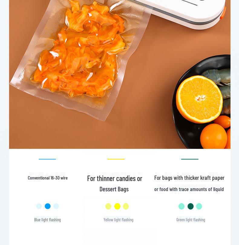 Kompaktní automatická vakuová balička pro konzervaci potravin