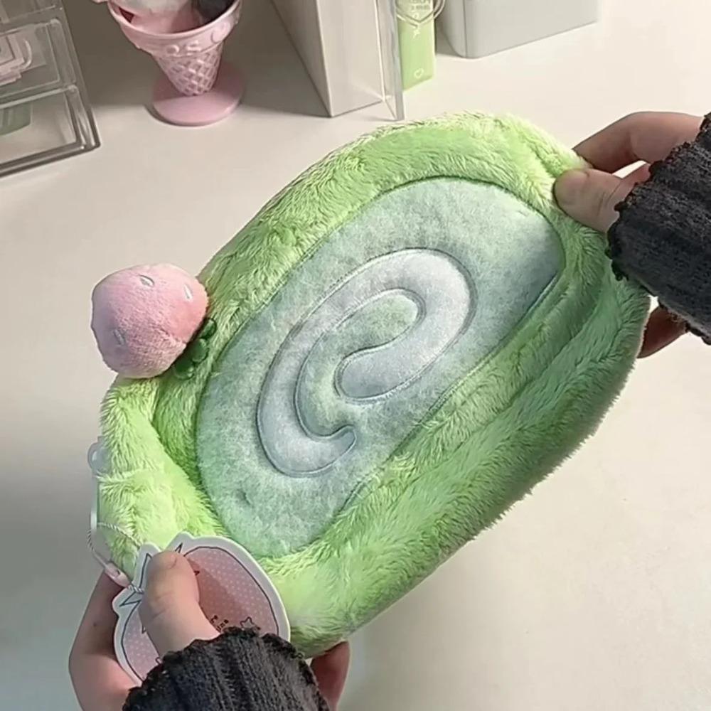 Storage Pencil Pouch Cute Swiss Roll Pencil Case Versatile Pencil Bag  Desktop