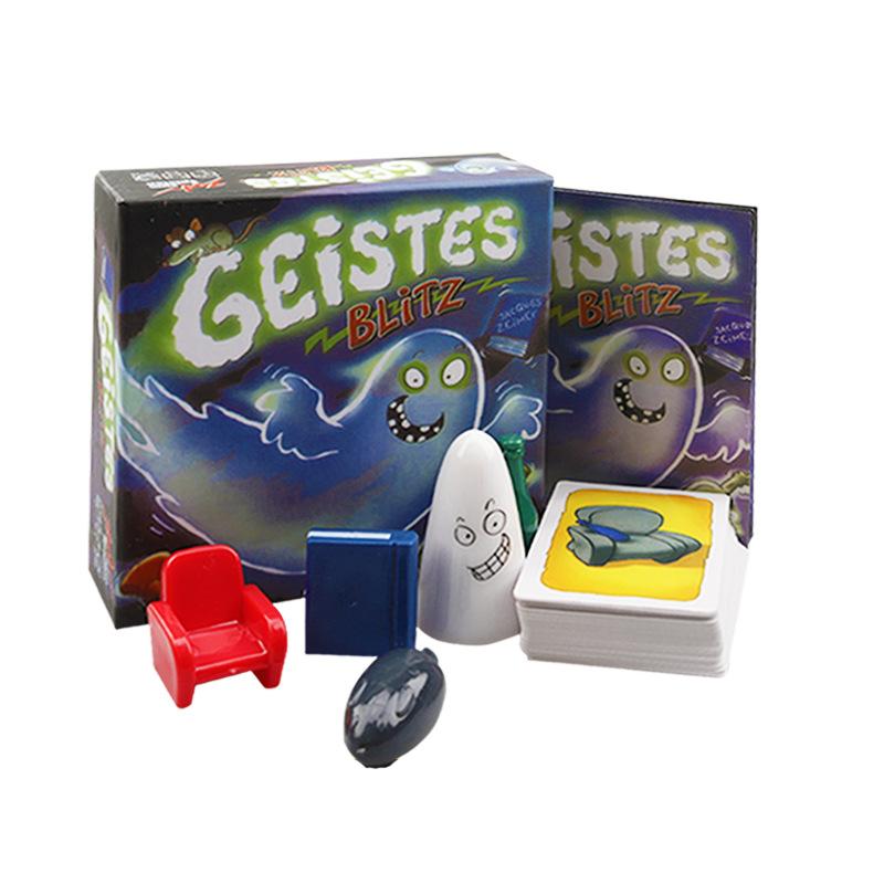 

Настольная игра Geistes Blitz Игровые карты Набор игрушек Призрак Навык Семья Друг Вечеринка Рождество Style 1