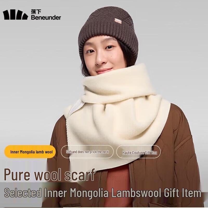 

Женский шарф из смесовой шерсти и кашемира Beneunder