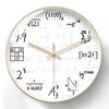 Creative Math Wall Clock - Quartz Formula Clock for Classroom Training
