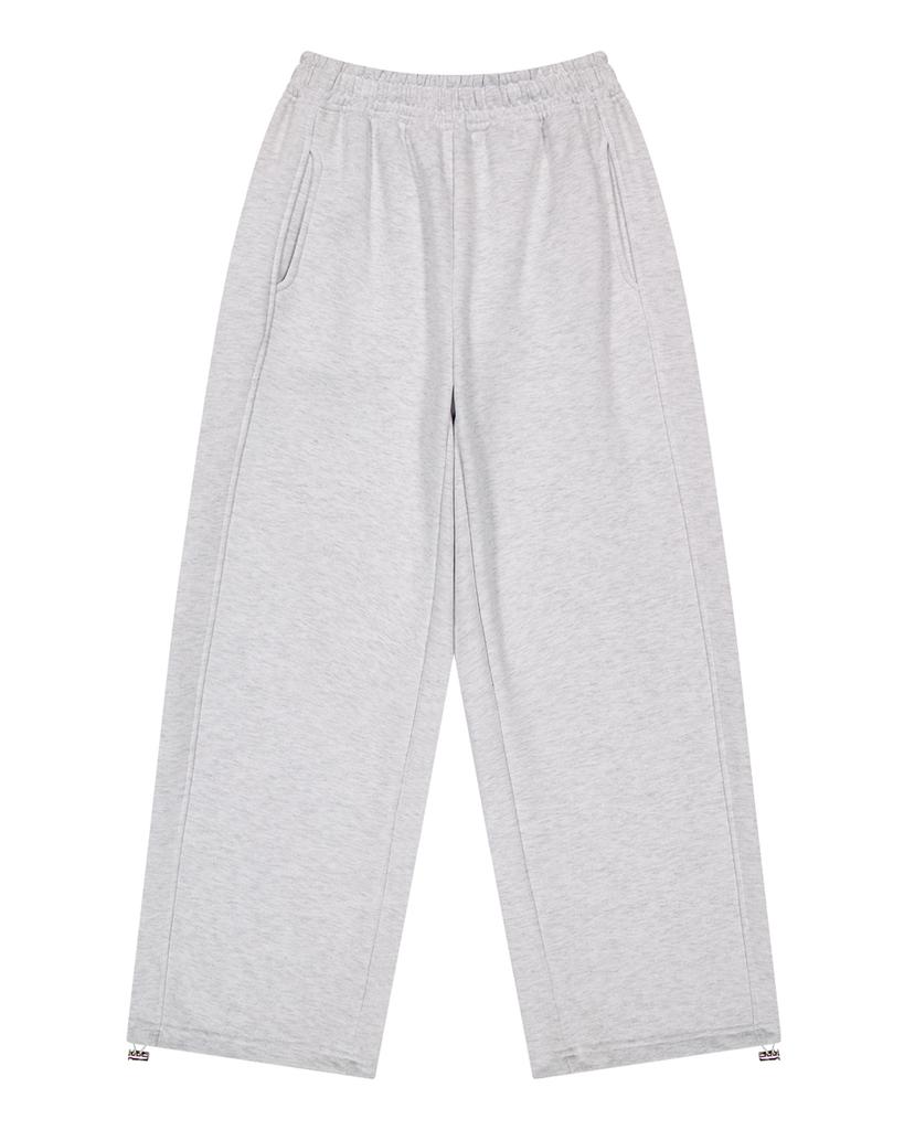 PORTERNA Essential 2Way Sweat Pants-White Melange