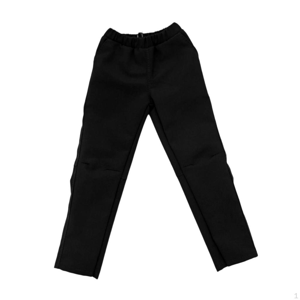 1/6 Action Figure Pants for Male Characters, Miniatures, Clothing Models Gift 15cm Tall Men,