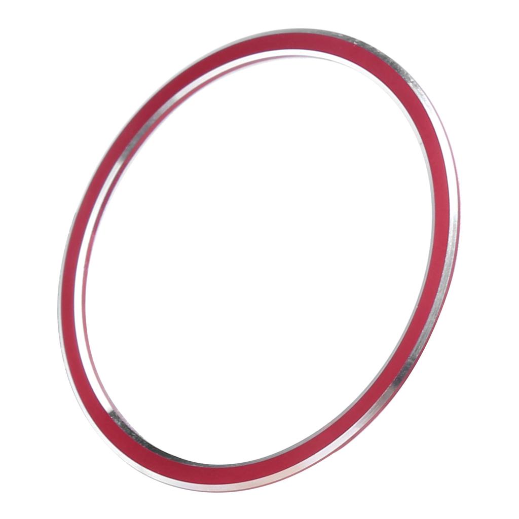 Ignition Inner Ring Trim Car Decoration Replacement for MercedesBenz A B C E Class CLA CLS GLC GLE(Red )