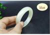 Women's Xinjiang Hotan White Jade Flat Bracelet - Natural Mutton Fat Concubine Jade