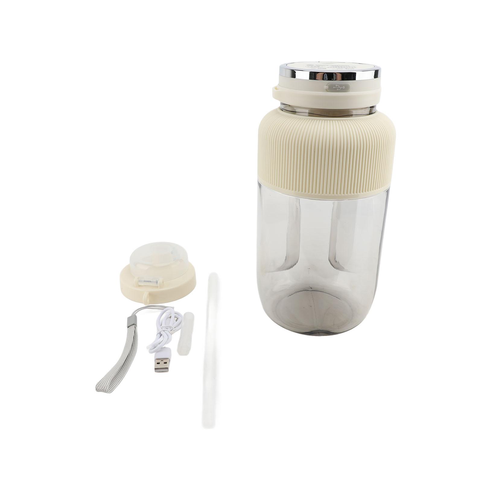 CosyHome Multifunctionele Draagbare Juicer Beker 1.2L 18000rpm Draagbare Blender voor Shakes Smoothies 6 Blad White