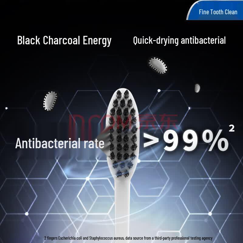 Lion Elastic Charcoal Soft Toothbrush