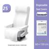 HANDUNYOU Disposable High-Speed Train Seat Covers (25-Pack)