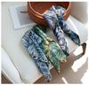 Silk Wool Women's Double-Sided Printed Scarf – Versatile Commuting, Sun Protection, Warm Shawl, Exquisite Self-Gift
