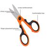 New High Carbon Steel Scissors Household Shears Tools Electrician Scissors Stripping Wire Cut Tools for Fabrics, Paper and Cable
