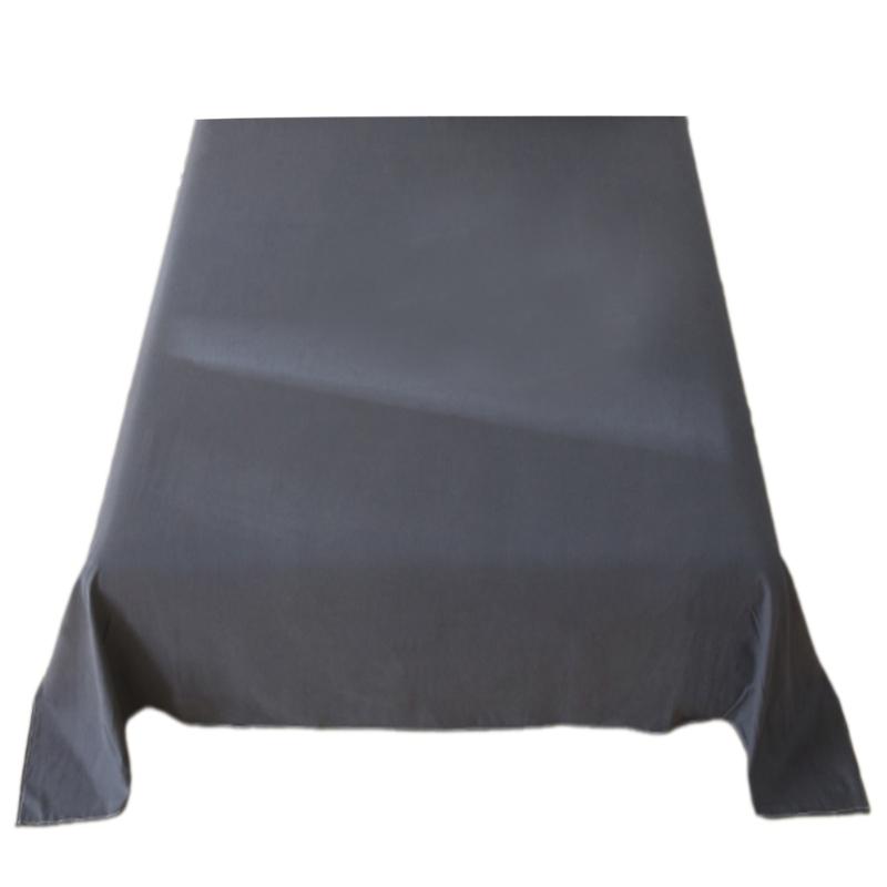 Colorful Bed Sheet Washed Cotton Soft Breathable and Fade Resistant Bedspread Bed Cover for Room Bedding Sheet