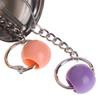 Bird Toys Large Bell Color String Toy for Cage for African Greys Budgies Parakeet Cockatiel Lovebird Parrot Small Birds