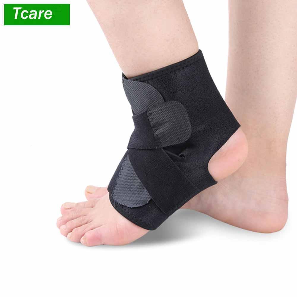 1Pcs Ankle Brace Compression Sleeve Adjustable, Breathable Elastic Arch Support for Unisex Sport