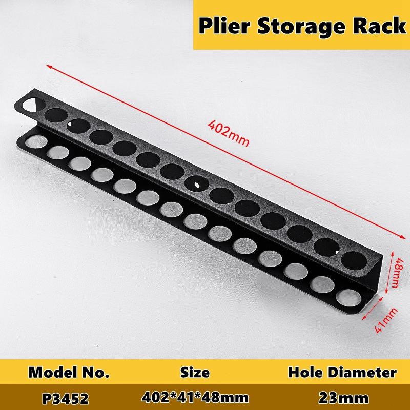 

Органайзер для отверток, Держатель для плоскогубцев, Стойка для молотка, Держатель для гаечных ключей, Настенный органайзер для хранения ручного инструмента для мастерской, сарая, гаража