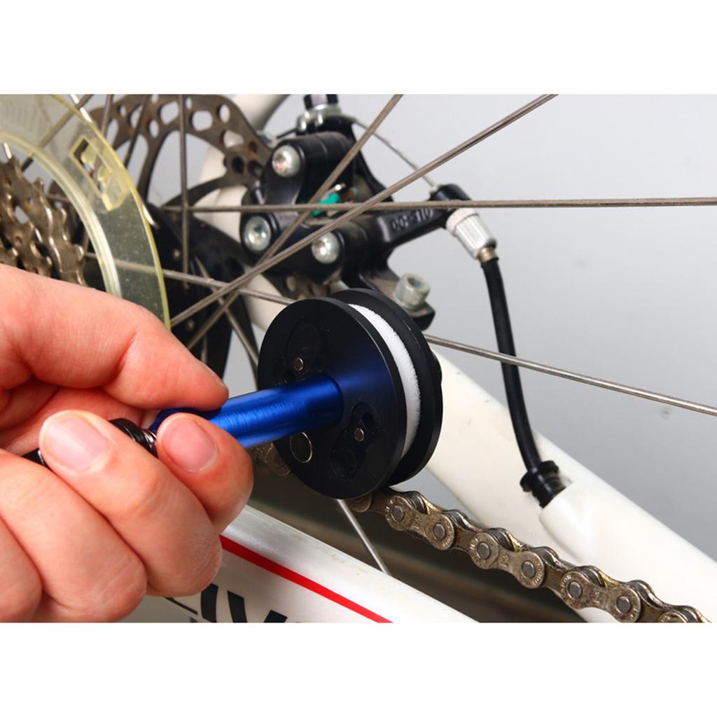 Efficient Chain Maintenance Suit Bicycles Chain Fixer Cycling Bike Chain Keeper for Home Garage Outdoor Cycling