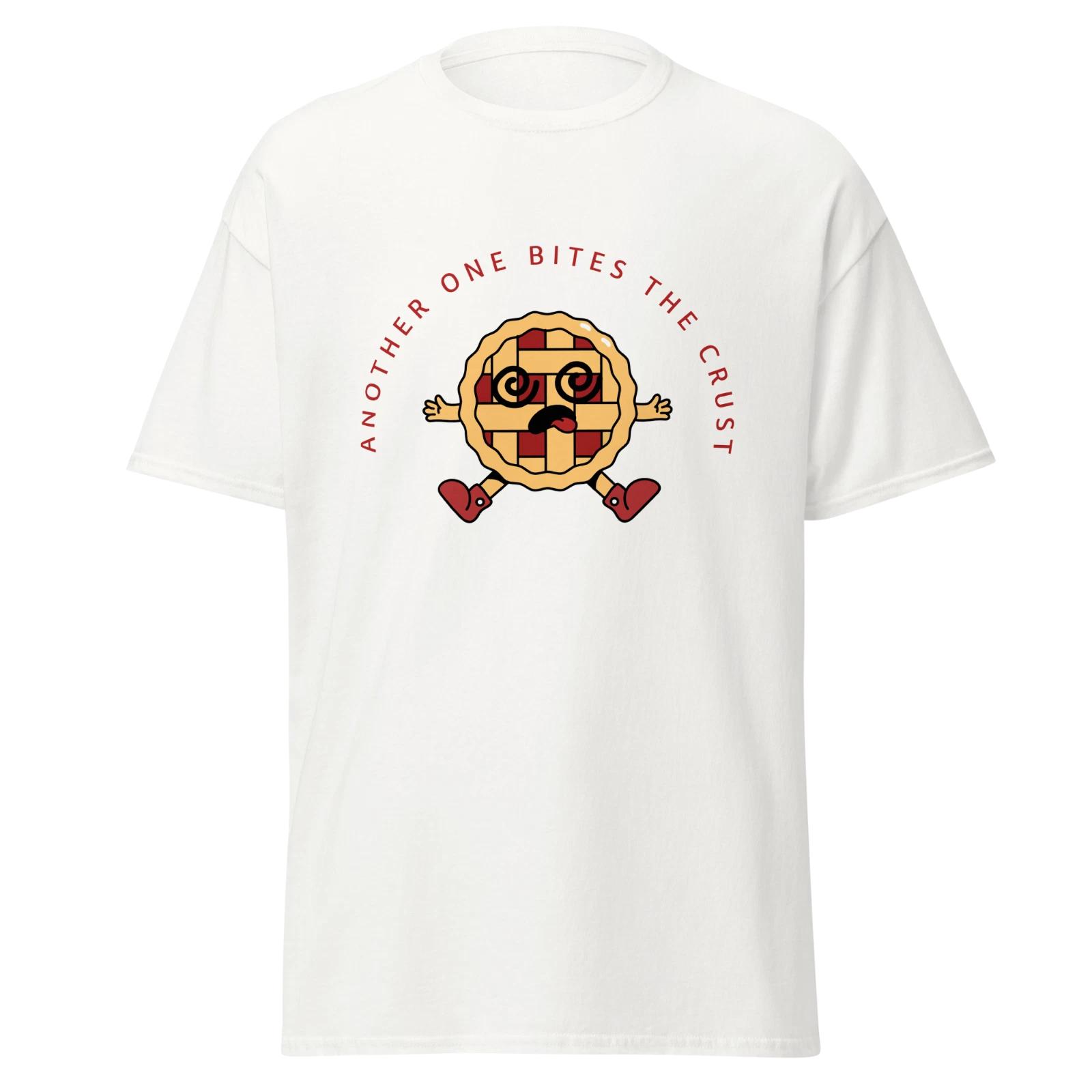 Another One Bites The Crust Mens Classic T-Shirt Funny Pie Tee 2XL