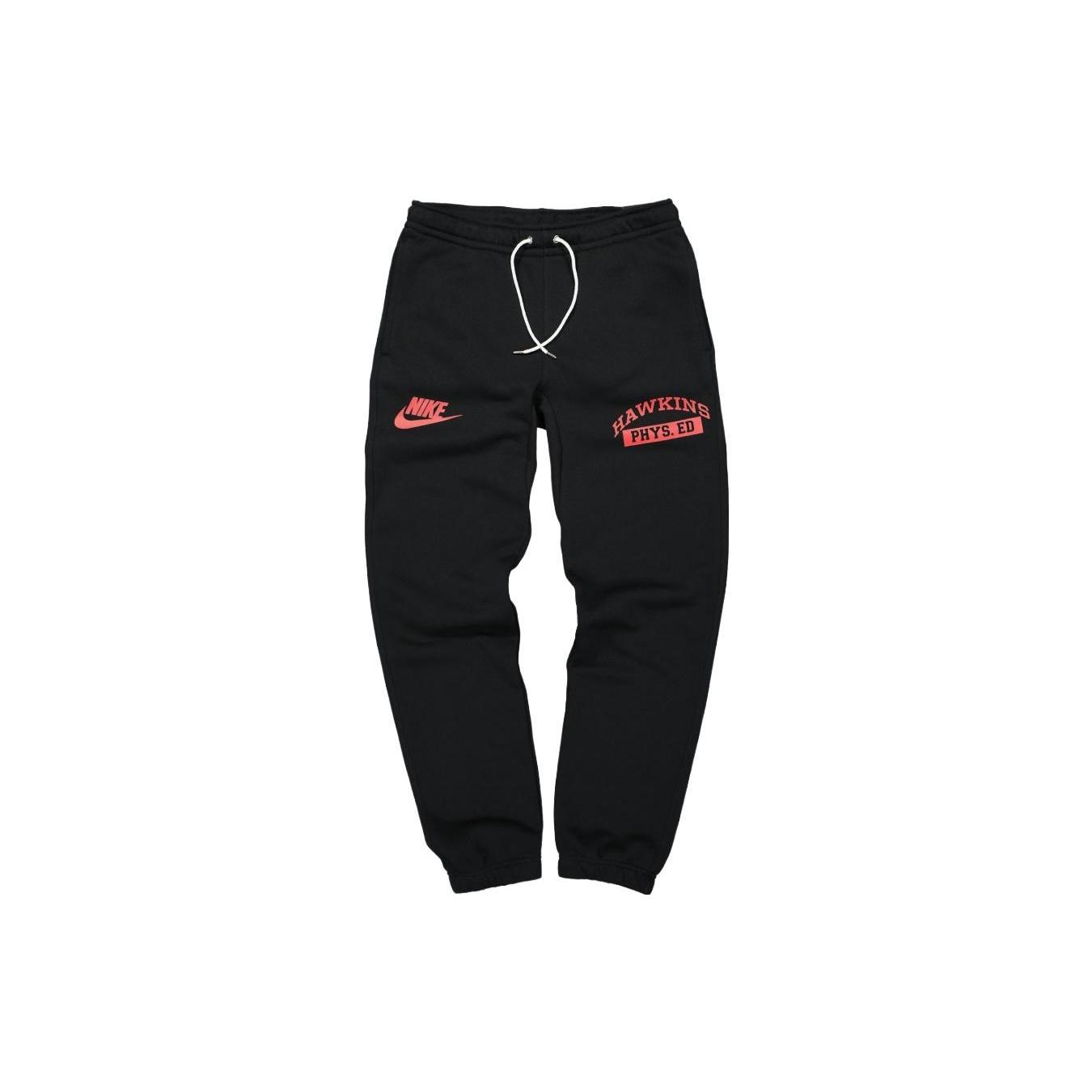 Nike X Stranger Things Sweat Pant  Black Red  Men s CQ3656-010 S