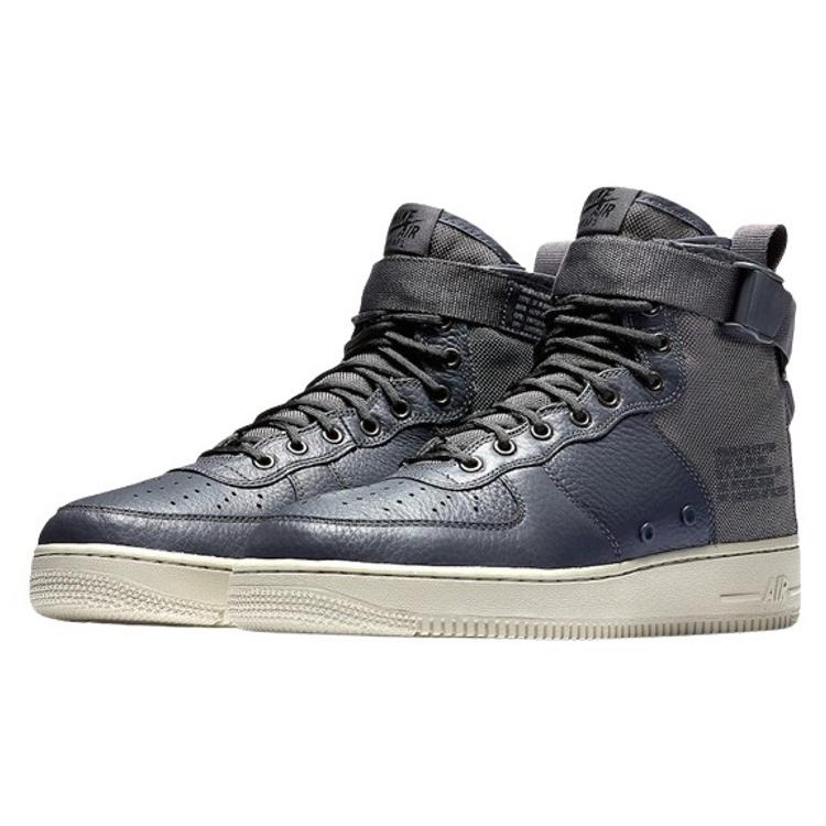 Nike Sf Air Force 1 Mid Grigio Scuro 917753-004