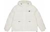 Warm Down Jacket Unisex Pearl White AWJ33330-CIC