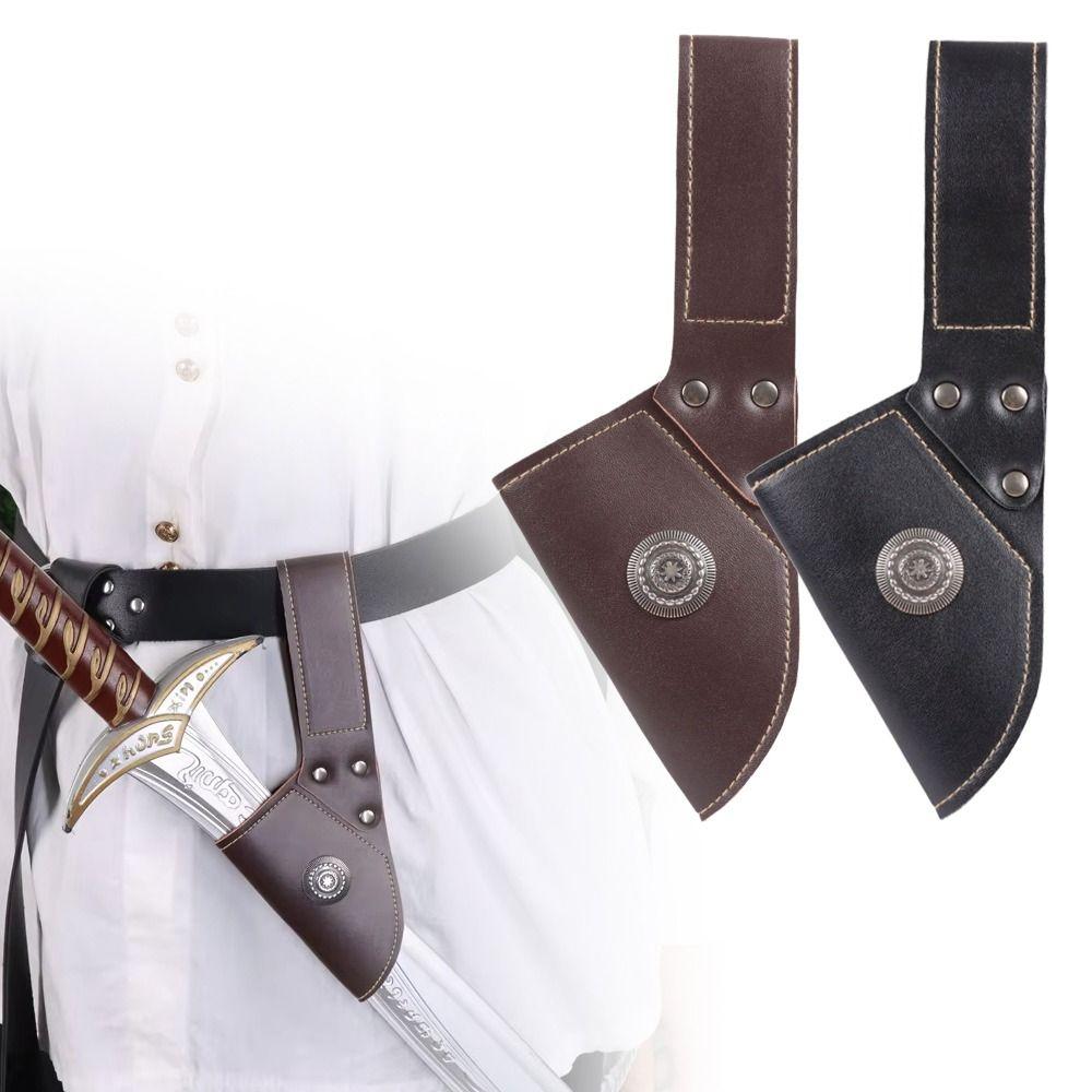 Vintage Schwert Halter Gürtel Cosplay Schwert Riemen Langlebig Mittelalter Schwert Halter
