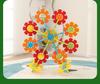 Super Large 26CM Snowflake Plates - Kindergarten Outdoor Construction Game Blocks for Parent-Child Play