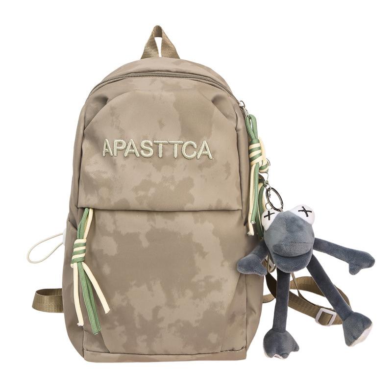 Tide cool locomotive tooling neutral backpack Japanese and Korean ins wind leisure large-capacity backpack