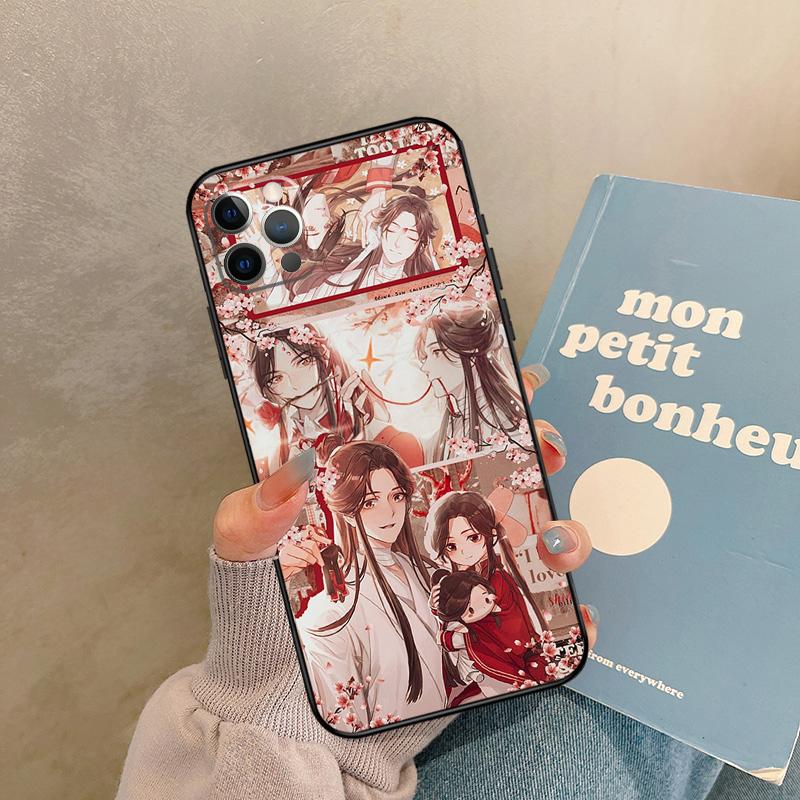 Heaven Official’s Blessing Case For iPhone 17 Air 15 14 13 12 11 16 Pro Max 13 Mini XR 15 16 Plus 16e Back Cover Shell