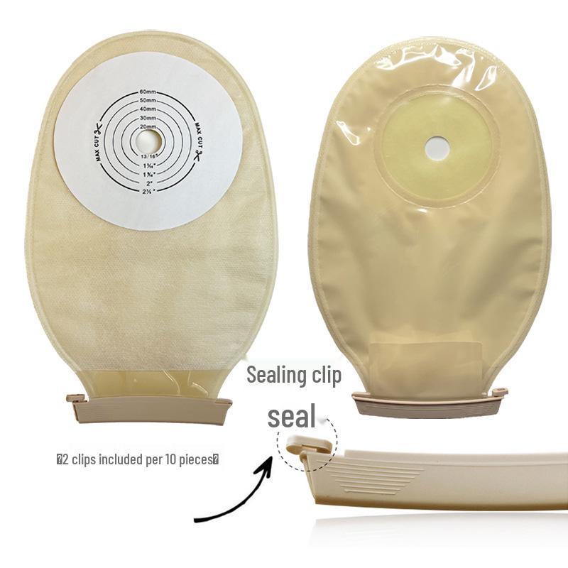 Ultra-Thin 0.7mm Gel Ostomy/Fistula Bag, One-Piece Care Solution