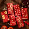 6pcs Blessing 2025 Snake Year Red Envelopes Traditional Money Packet  Spring Festival Supplies