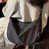 Sports Lightweight Oxford Cloth Casual Dumpling Bag Women's 2025 New Niche Design Commuter Shoulder Messenger Bag Tide