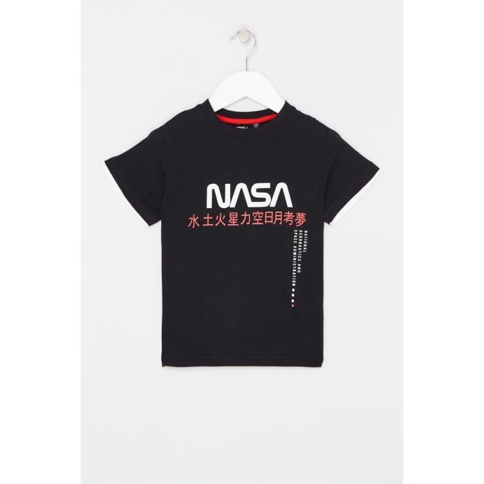 T-shirt - NASA - GNS3018 S1-10A - 100% coton - Manches courtes - Col arrondi