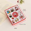 New Wooden Christmas Boxed Pendant Small Gifts Gifts Small Train Puppets Christmas Tree Ornaments